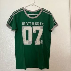 Universal Harry Potter Slytherin Malfoy Jersey Top